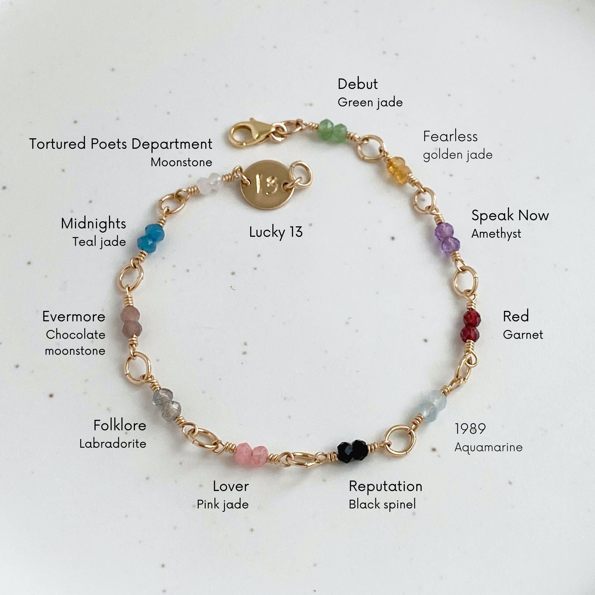 Elegant Taylor Swift Bracelet | Dianne Rodger Jewellery